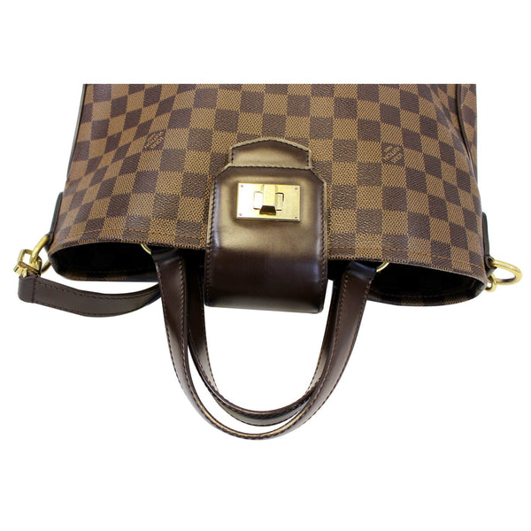 LOUIS VUITTON Cabas Rosebery Damier Ebene Shoulder Handbag-US
