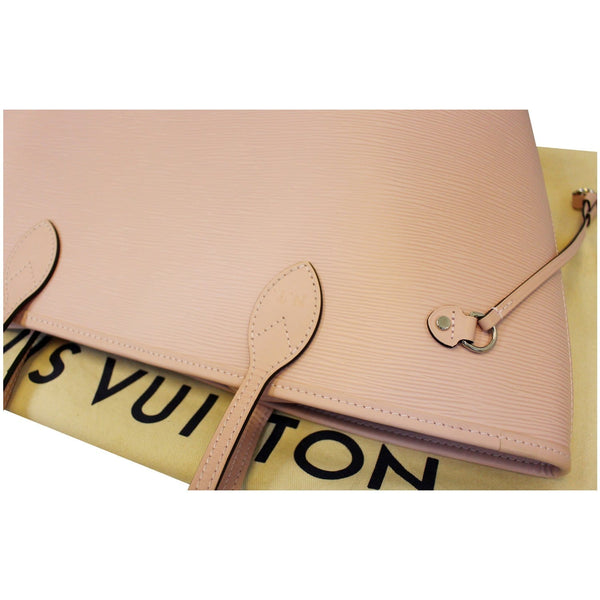 LOUIS VUITTON Neverfull MM Epi Leather Tote Shoulder Bag Pink-US
