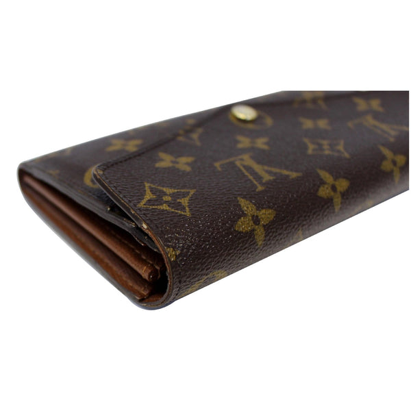 LOUIS VUITTON Sarah NM Monogram Canvas Wallet Brown-US