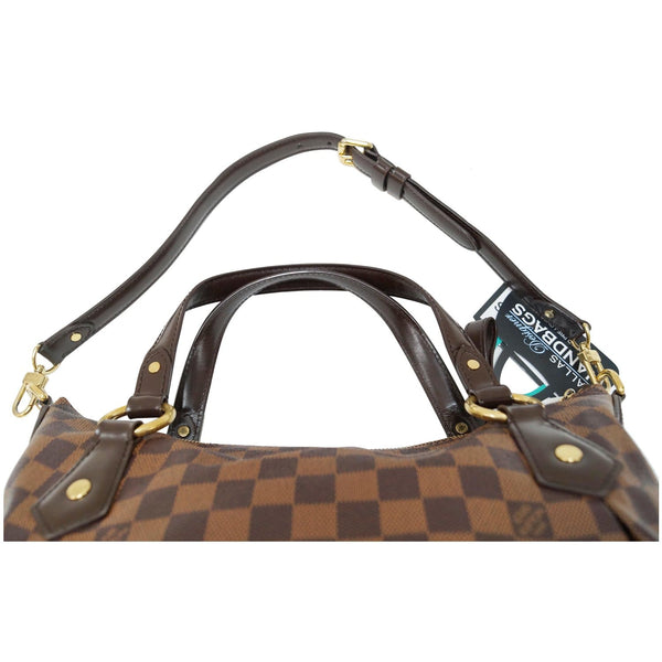 Louis Vuitton Damier Ebene Evora MM Crossbody Bag