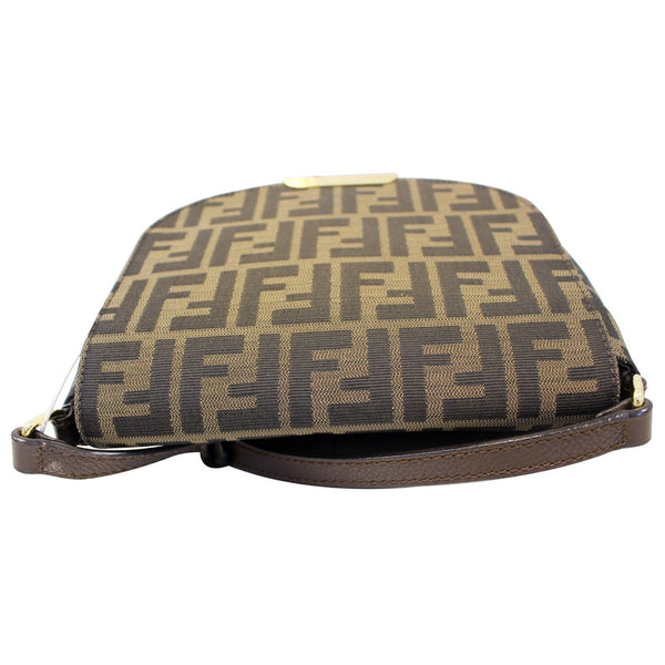 FENDI Zucca Small Crossbody Bag Tobacco Brown