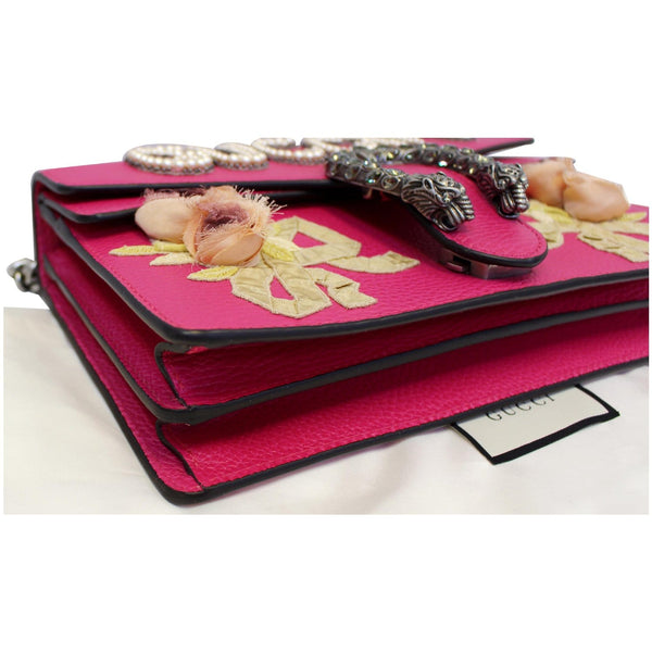 Gucci Dionysus Small Guccify Grained Leather Bag Pink - guccify women bag