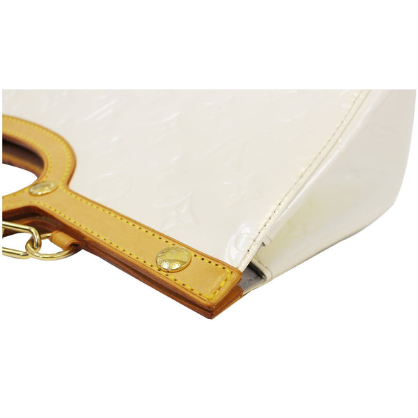 Louis Vuitton Leather Roxbury Drive Vernis Shoulder Bag cream - corner