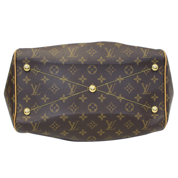 LOUIS VUITTON Tivoli GM Monogram Canvas Brown Shoulder Bag Brown