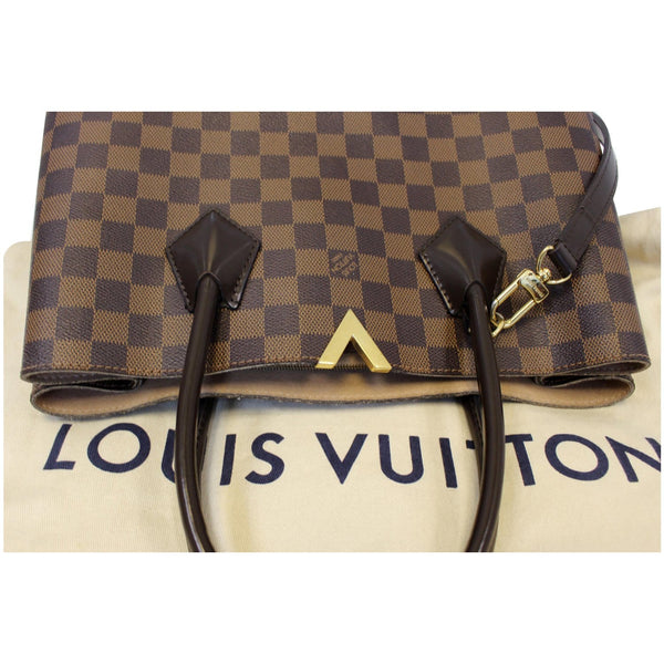 LOUIS VUITTON Kensington Damier Ebene Shoulder bag Brown