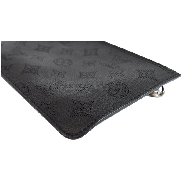 Louis Vuitton Wristlet Pochette Leather Mahina Girolata Pouch - women clutch