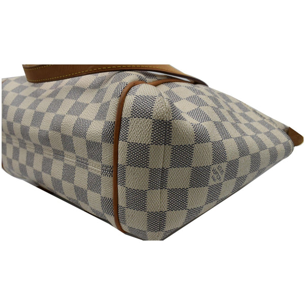 LOUIS VUITTON Totally PM Damier Azur Shoulder Bag White