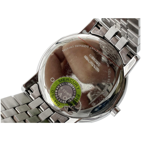 MOVADO Museum Classic Stainless Steel Bracelet Watch Black Dial 40MM