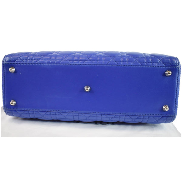 Christian Dior Large Lady Dior Leather bottom Bag