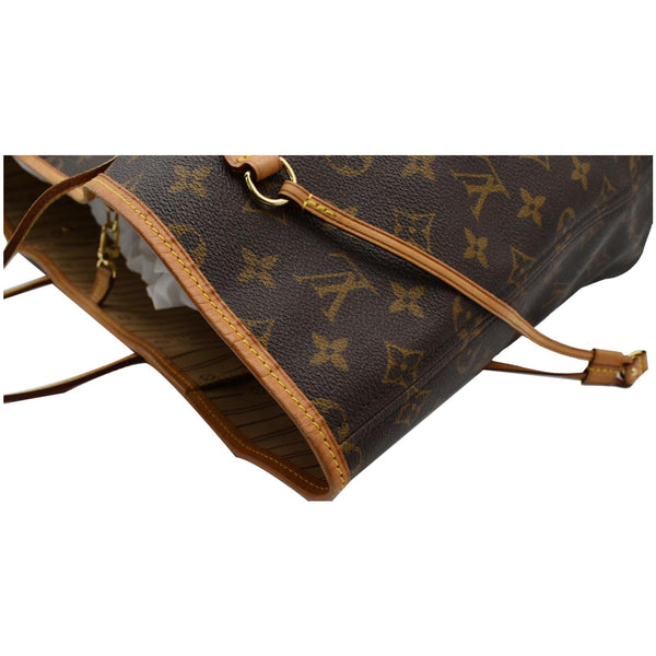 LOUIS VUITTON Neverfull GM Monogram Canvas Tote Bag Brown