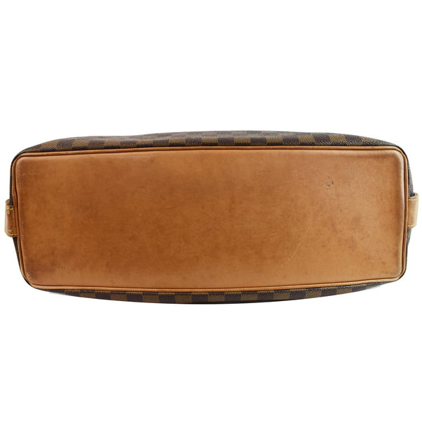 LOUIS VUITTON Chelsea Damier Ebene Shoulder Bag Brown