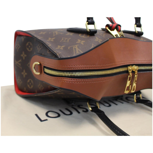 zip closure Lv Tuileries Monogram Canvas Shoulder bag