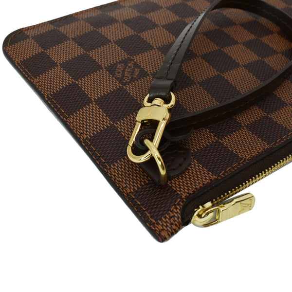 Louis Vuitton Neverfull MM Damier Ebene Pochette Pouch