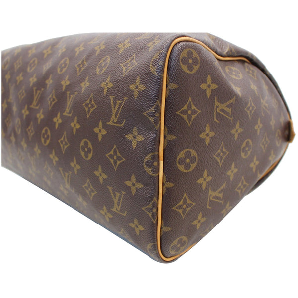 Brown Lv Speedy 40 Monogram Canvas Crossbody Bag