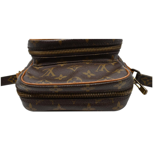 LOUIS VUITTON Amazone Monogram Canvas Crossbody Bag Brown