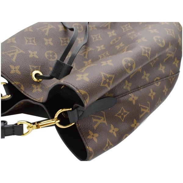 LOUIS VUITTON Neonoe Monogram Canvas Crossbody Bag Brown