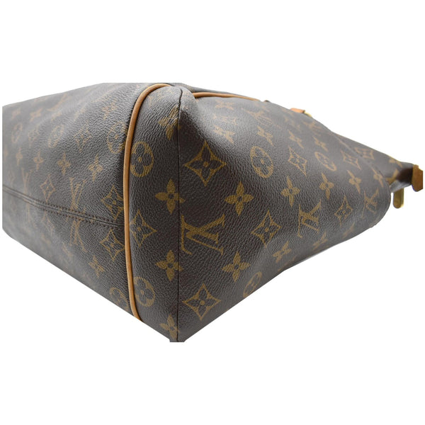LOUIS VUITTON Totally MM Monogram Canvas Tote Shoulder Bag Brown