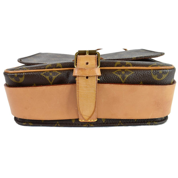 Louis Vuitton Cartouchiere PM Monogram Canvas Tote Bag - bottom side