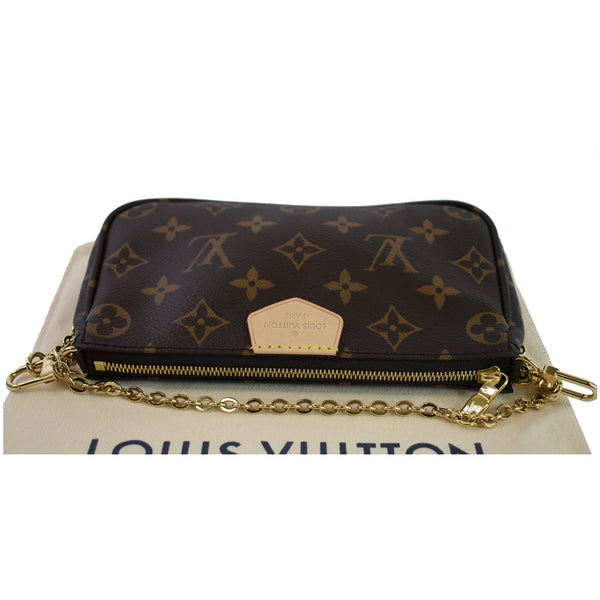 Louis Vuitton Pochette Accessories Monogram Canvas Bag front face