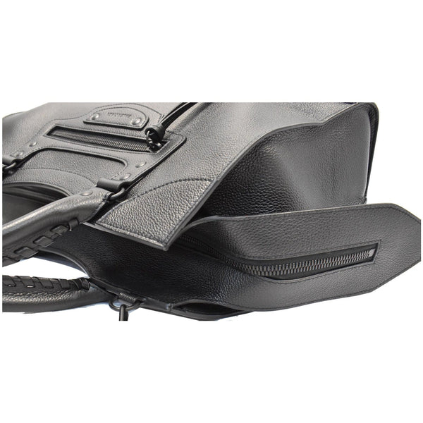 BALENCIAGA Medium Neo Classic City Leather Top Handle Bag Black