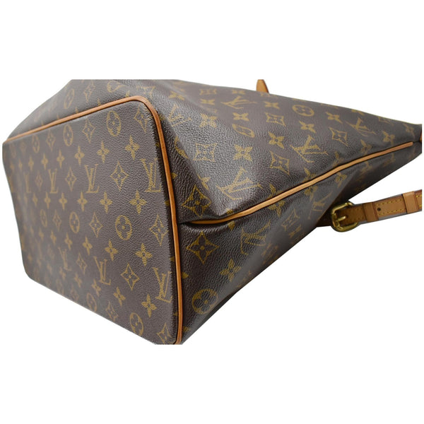LOUIS VUITTON Palermo GM Monogram Canvas Tote Shoulder Bag Brown