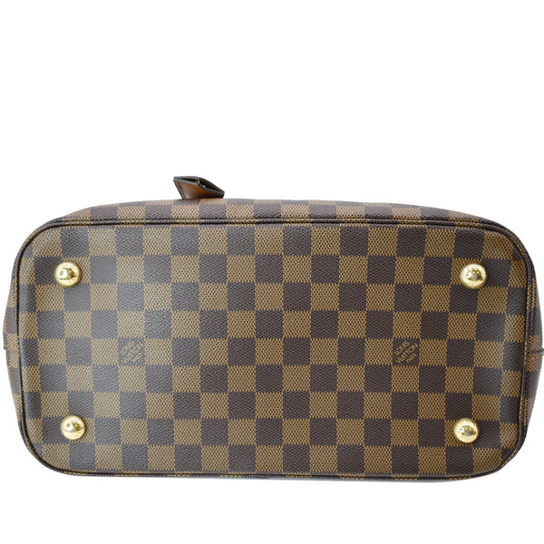 Louis Vuitton Belmont Damier Ebene Tote Bag Brown - DDH