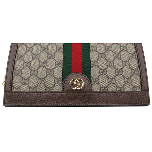 Gucci Ophidia GG Small Supreme Canvas Shoulder Bag Beige 503877