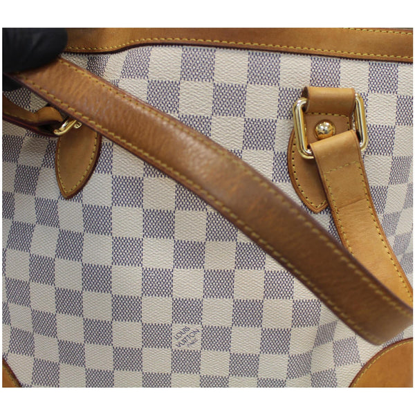 Louis Vuitton Hampstead PM Damier Azur Shoulder Bag - strap