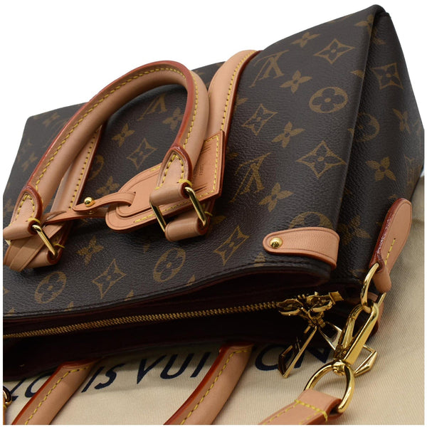 LOUIS VUITTON Soufflot BB Monogram Canvas Shoulder Crossbody Bag Brown