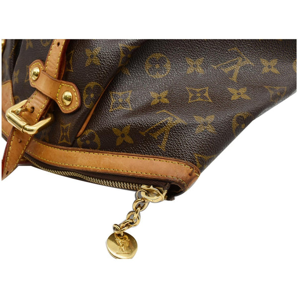 LOUIS VUITTON Tivoli GM Monogram Canvas Shoulder Bag Brown