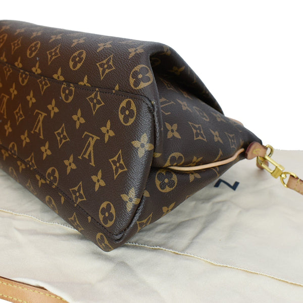 LOUIS VUITTON Rivoli MM Monogram Canvas 2WAY Shoulder Bag Brown