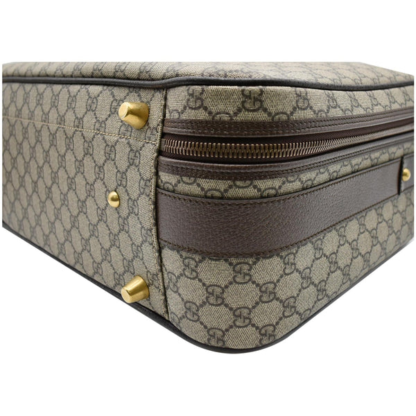 Gucci Web GG Supreme Suitcase Travel Bag - Dallas Handbags