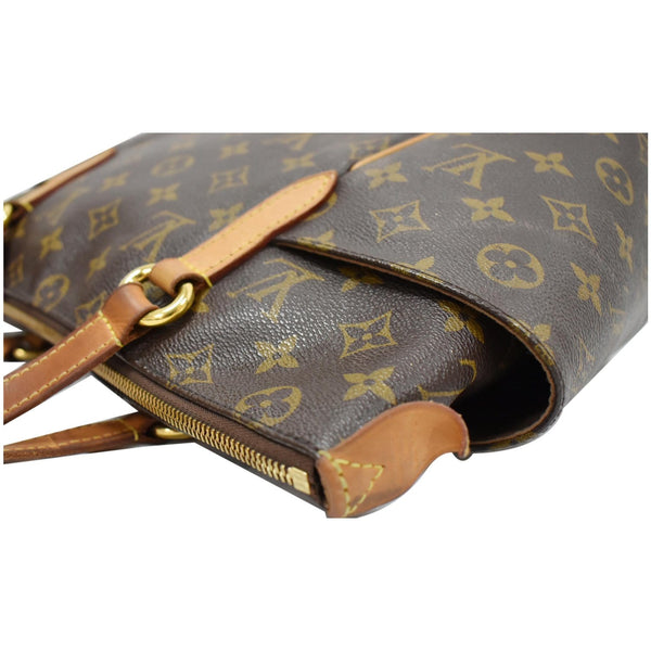 LOUIS VUITTON Totally PM Monogram Canvas Shoulder Bag Brown