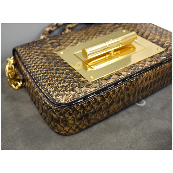 Tom Ford Natalia Medium Chain Turnlock Closure Bag