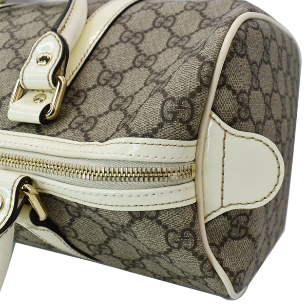 GUCCI GG Plus Joy Monogram Canvas Boston Bag Beige 193603