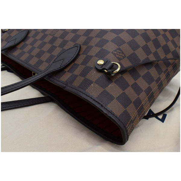 preloved Lv Neverfull MM Damier Ebene Tote Bag Brown