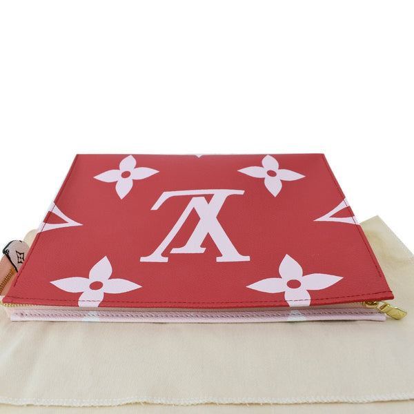 LOUIS VUITTON Toiletry 26 Monogram Giant Cosmetics Pouch Red