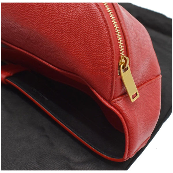 Yves Saint Laurent Classic Monogram Leather Belt Bag - Red
