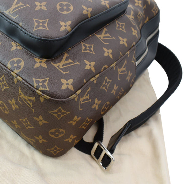 LOUIS VUITTON Josh Monogram Canvas Backpack Bag Brown