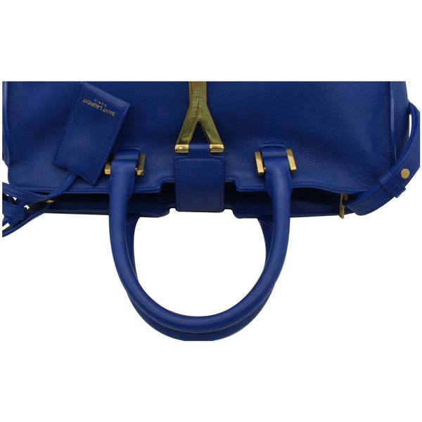 Yves Saint Laurent Cabas Y Small Calfskin Leather Tote Bag