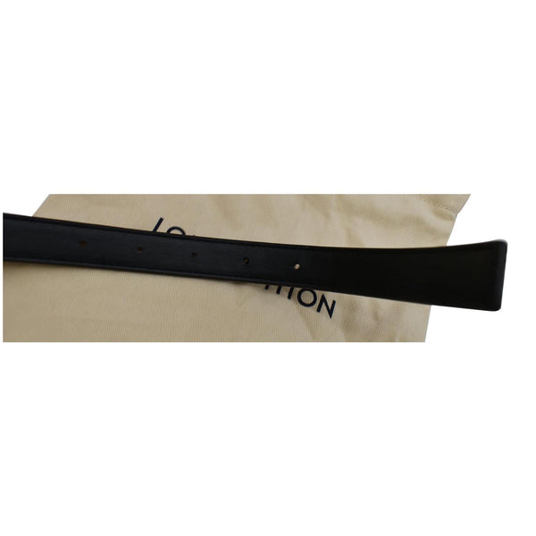 LOUIS VUITTON LV Initiales Monogram Canvas Belt Brown