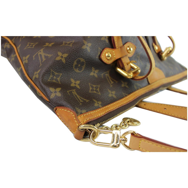 Louis Vuitton Palermo GM Monogram Canvas Crossbody Bag - focused view