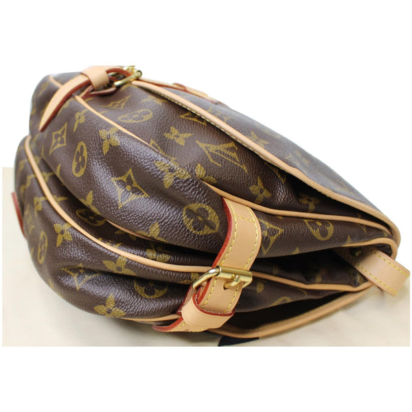 LOUIS VUITTON Saumur 30 Monogram Canvas Shoulder Bag Brown
