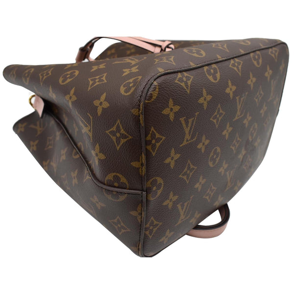 LOUIS VUITTON Neonoe MM Monogram Canvas Shoulder Bag Pink