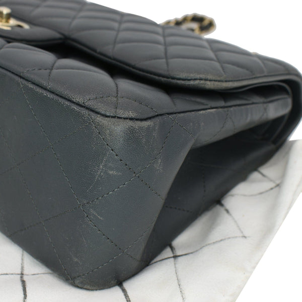 Chanel Classic Jumbo Double Flap Lambskin Leather Bag