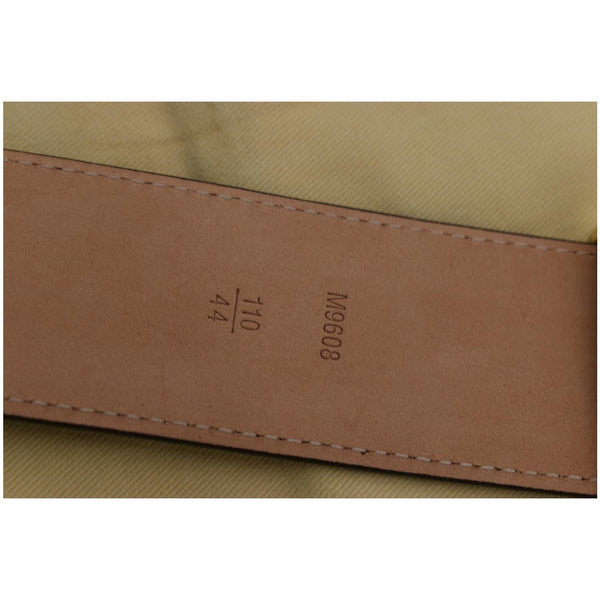 Louis Vuitton LV Initiales Monogram Canvas Buckle Belt