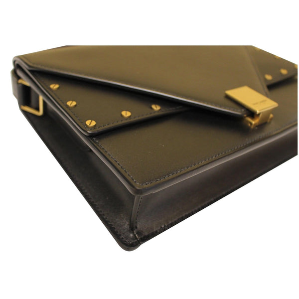 YVES SAINT LAURENT Small Margaux Leather Shoulder Bag Black - Last Call