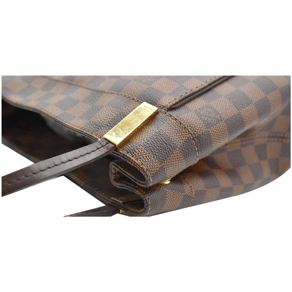 LOUIS VUITTON Marylebone PM Damier Ebene Shoulder Bag Brown