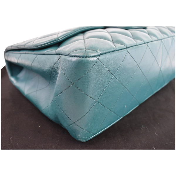 Chanel Jumbo Classic Double Flap Lambskin Crossbody Bag left side look