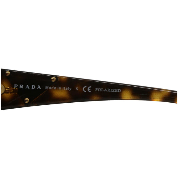 PRADA SPR 27L Havana Sunglasses Brown Polarized Lens